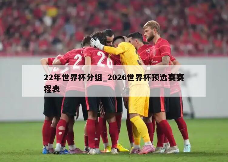 22年世界杯分组_2026世界杯预选赛赛程表