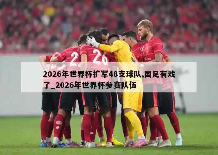 2026年世界杯扩军48支球队,国足有戏了_2026年世界杯参赛队伍