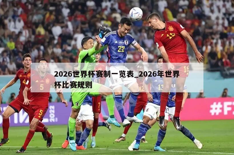 2026世界杯赛制一览表_2026年世界杯比赛规则