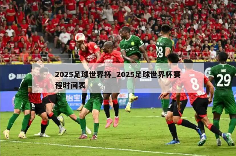 2025足球世界杯_2025足球世界杯赛程时间表