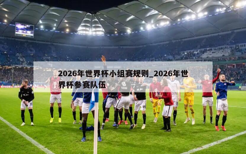 2026年世界杯小组赛规则_2026年世界杯参赛队伍