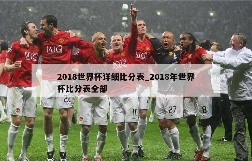 2018世界杯详细比分表_2018年世界杯比分表全部